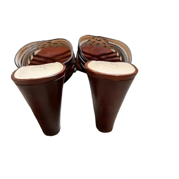 Cole Haan Nike Air Verona - brown wedge heels size 8 AA (narrow) - Picture 4 of 6